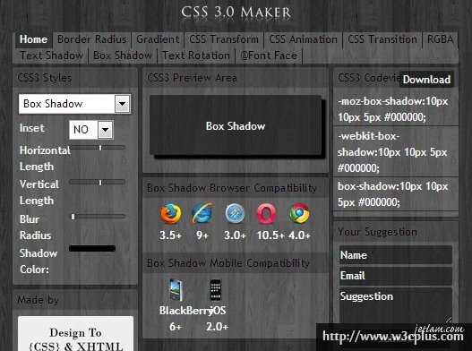 CSS3 Maker
